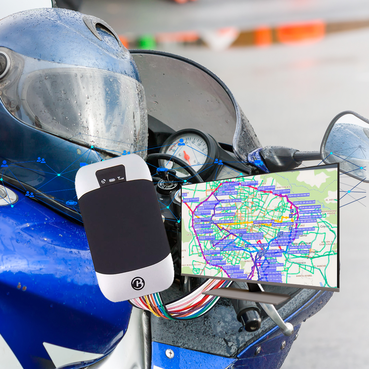 Gps Para Motos Mid 31 S Rastreo GPS Mexico Rastreo Satelital Mexico